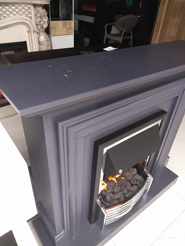 Каминокомплект Dimplex Bradford очаг Flagstaff серый (выставочный образец)_5