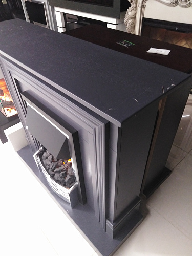 Каминокомплект Dimplex Bradford очаг Flagstaff серый (выставочный образец)_4